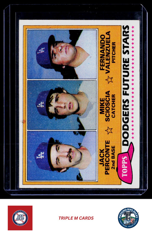 1981 Topps #302 Dodgers Future Stars