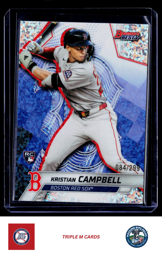 2025 Bowman's Best #11 Kristian Campbell