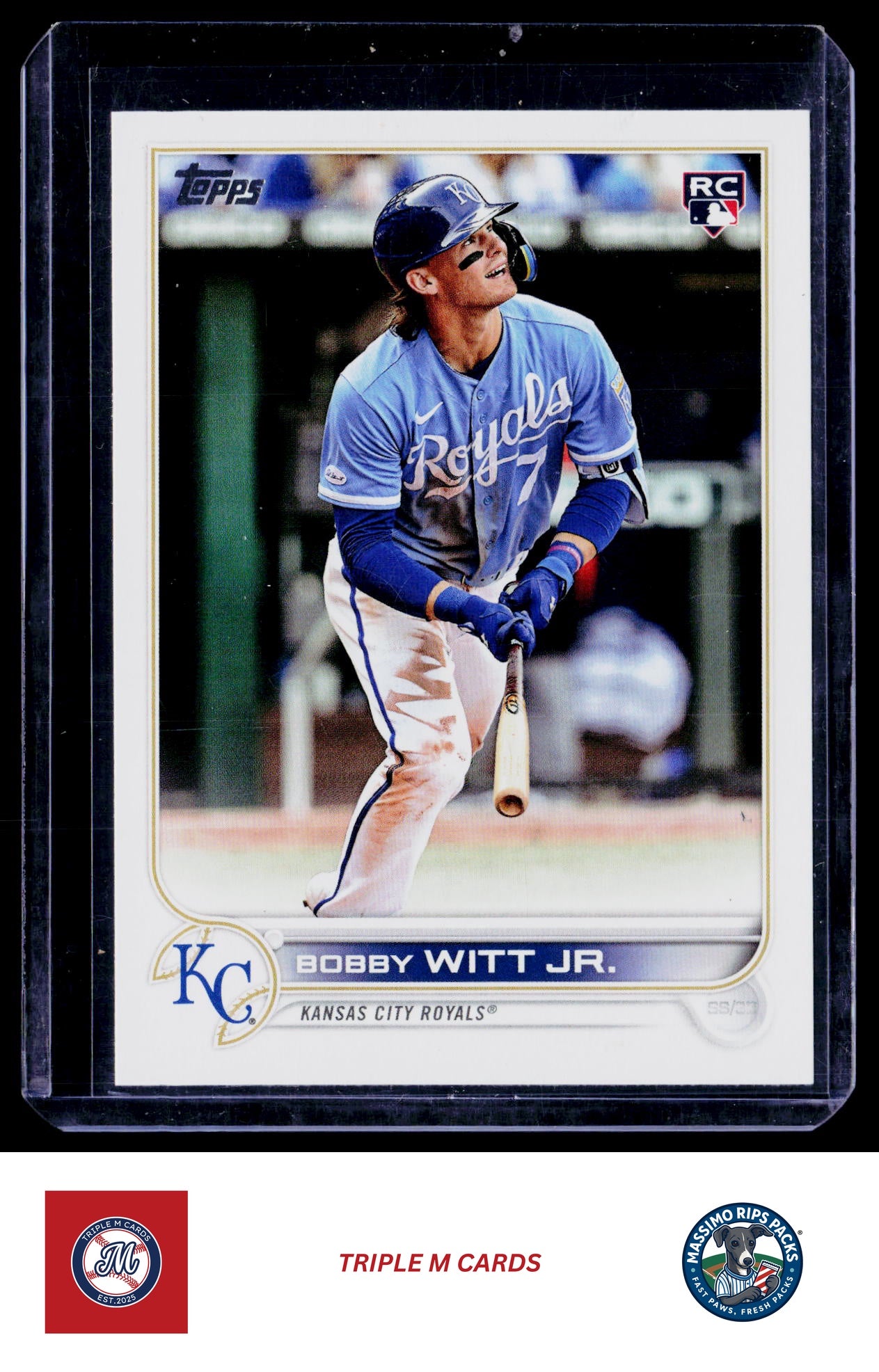 2022 Topps Update #US100 Bobby Witt Jr.