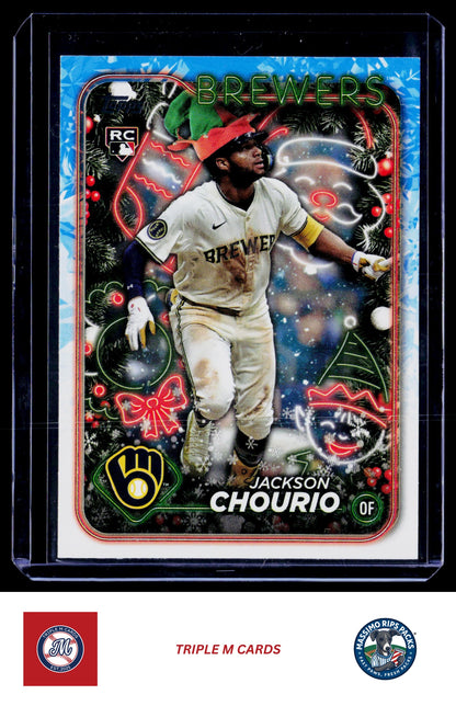 2024 Topps Holiday #H119 Jackson Chourio