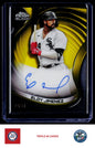 2021 Topps Chrome Black #CBA-EJ Eloy Jimenez Autographs Gold #/50