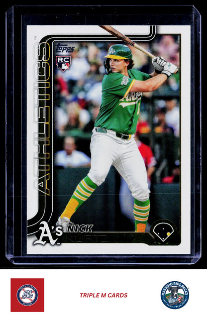 2025 Topps Update #US201 Nick Kurtz