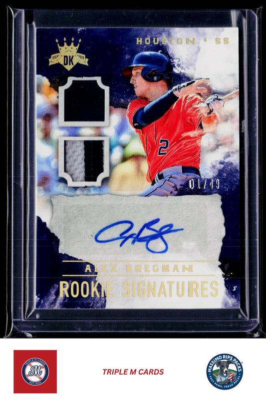2017 Panini Diamond Kings #RS-AX Alex Bregman DK Rookie Signatures #/299