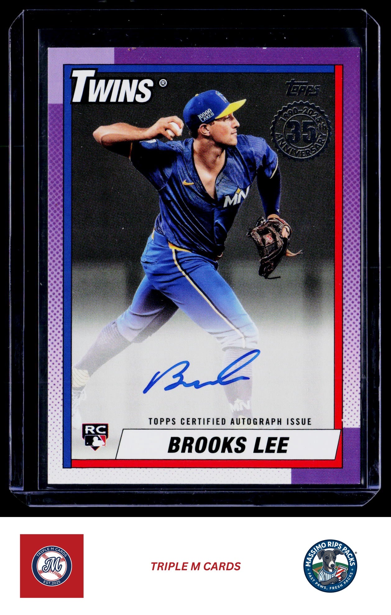 2025 Topps #90B2-BL Brooks Lee