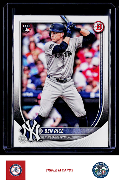 2025 Bowman #85 Ben Rice