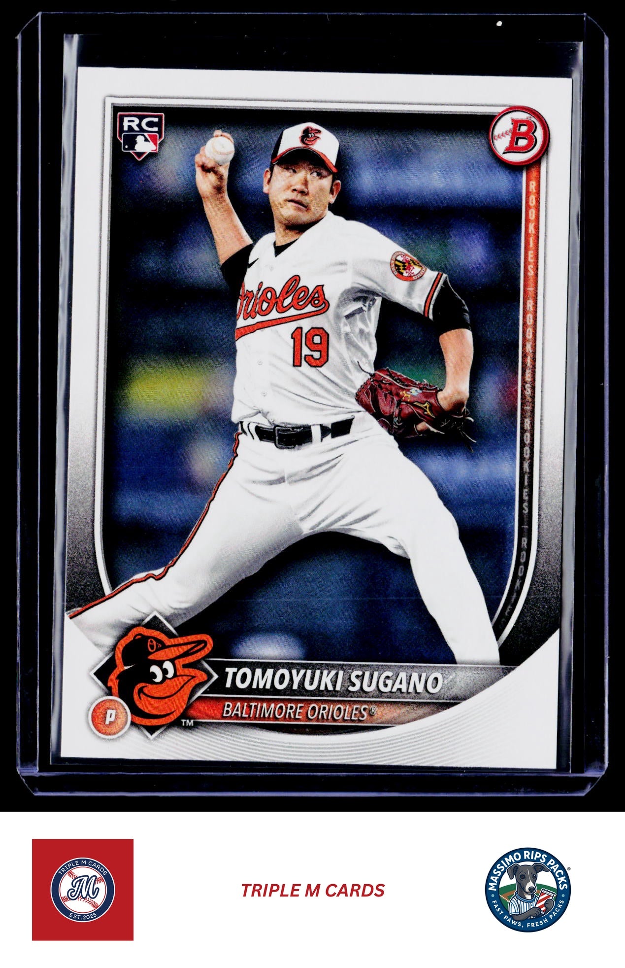 2025 Bowman #41 Tomoyuki Sugano