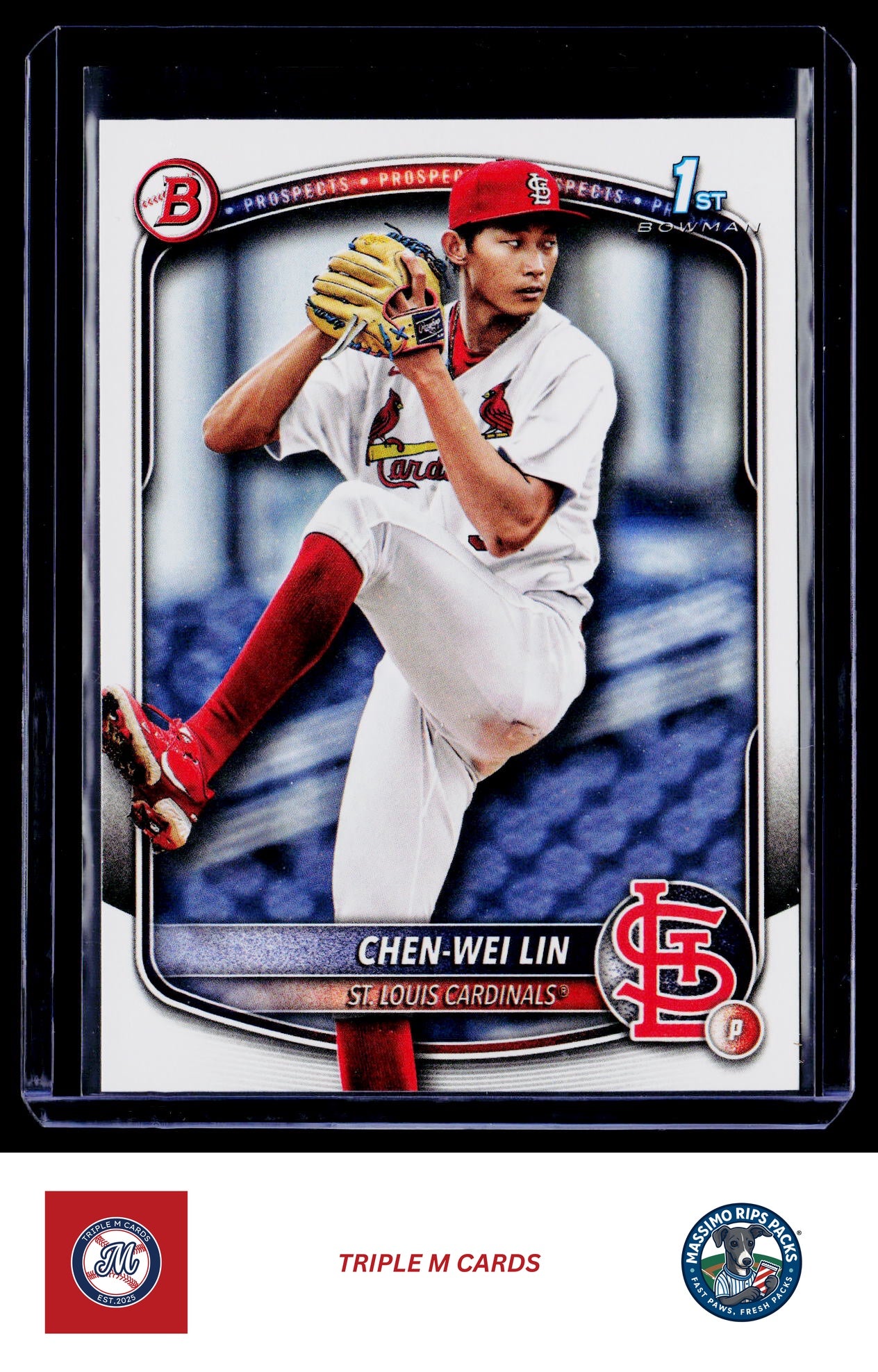 2025 Bowman #BP-141 Chen-Wei Lin Prospects