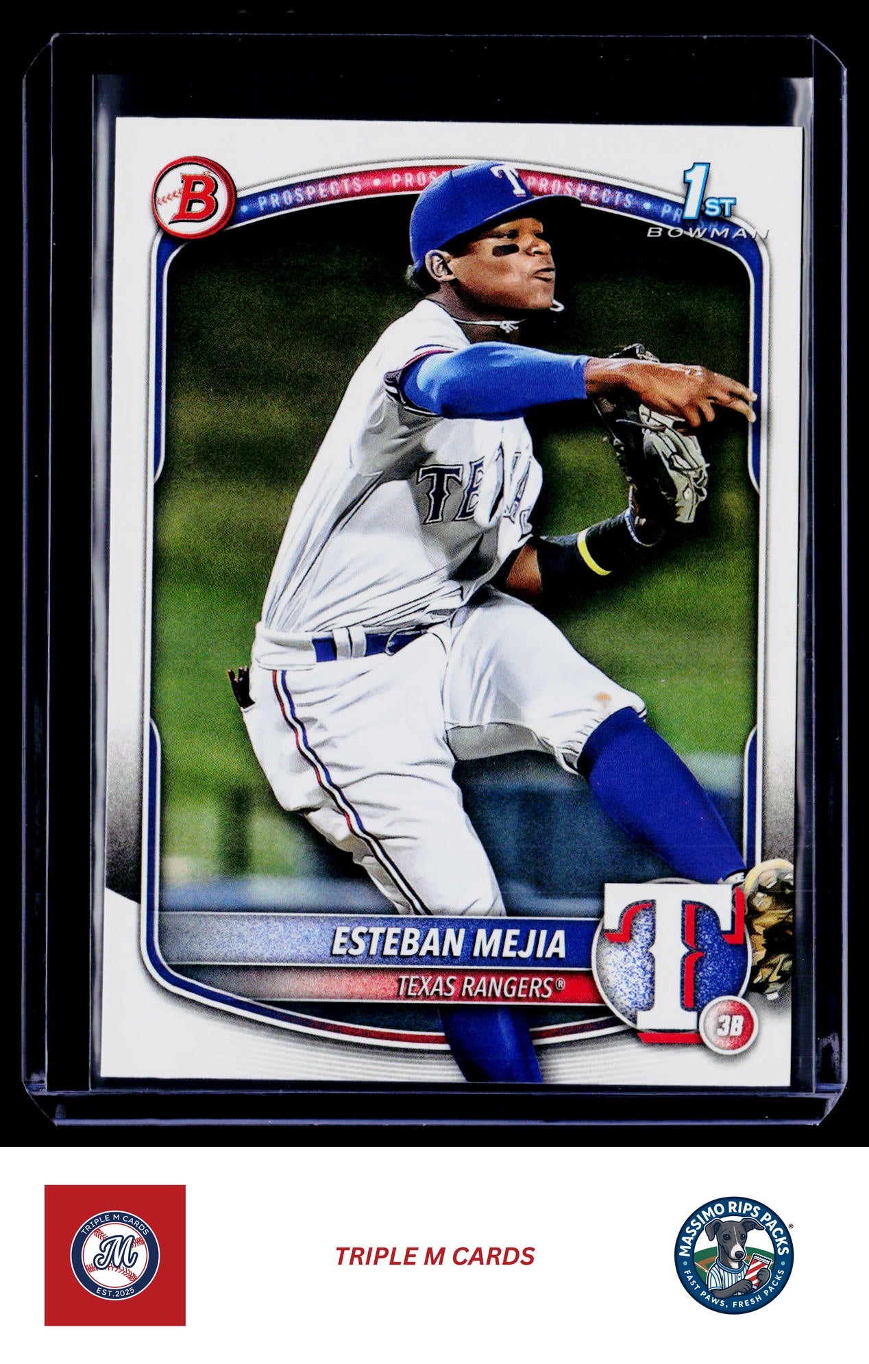 2025 Bowman #BP-9 Esteban Mejia Prospects