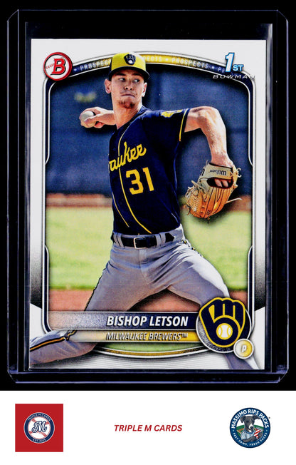 2025 Bowman #BP-30 Bishop Letson Prospects