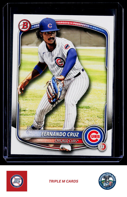 2025 Bowman #BP-110 Fernando Cruz Prospects
