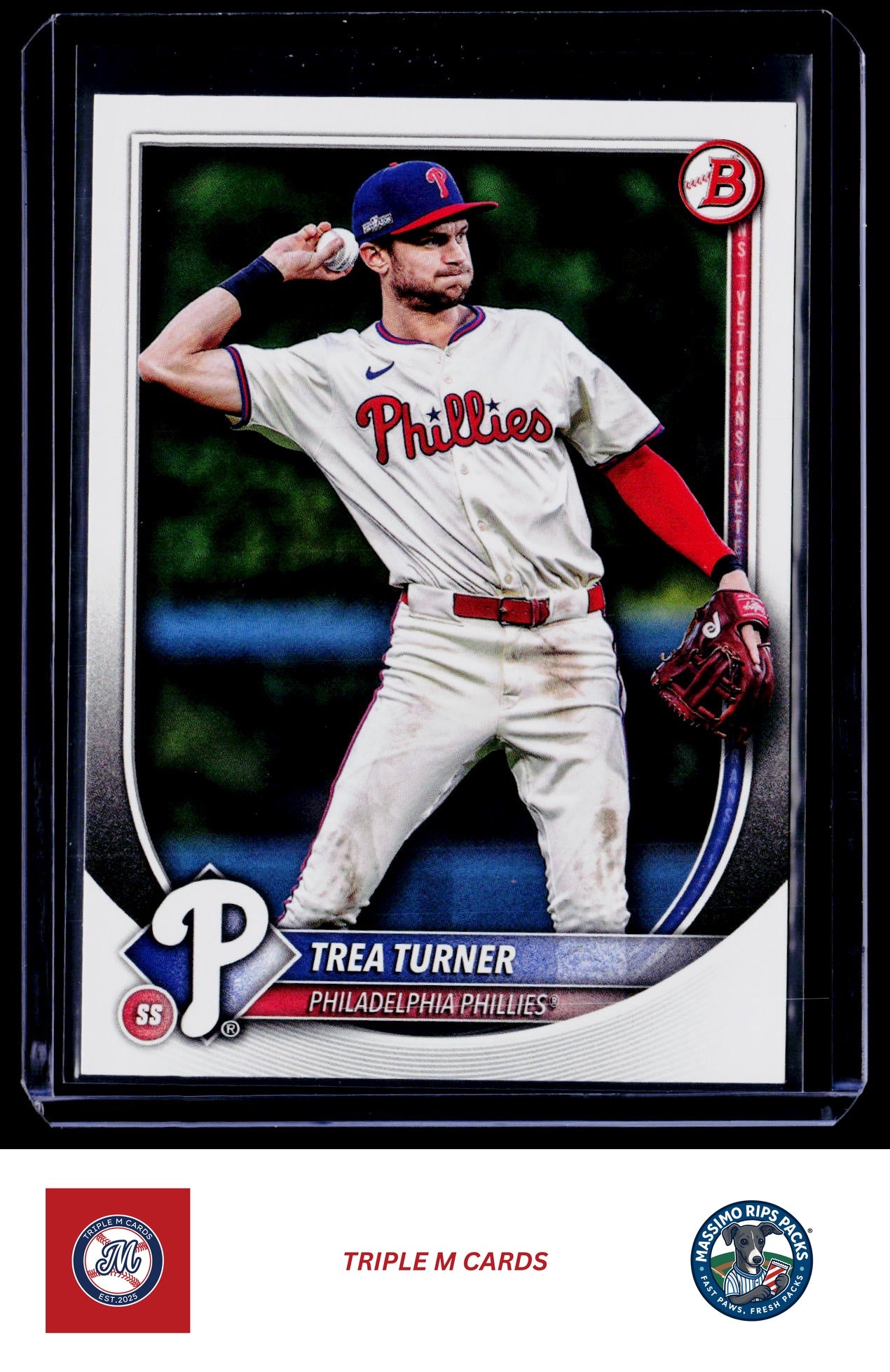 2025 Bowman #65 Trea Turner