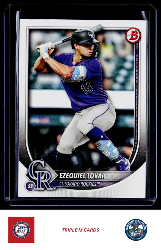 2025 Bowman #84 Ezequiel Tovar