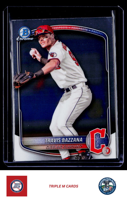 2025 Bowman #BCP-131 Travis Bazzana Chrome Prospects