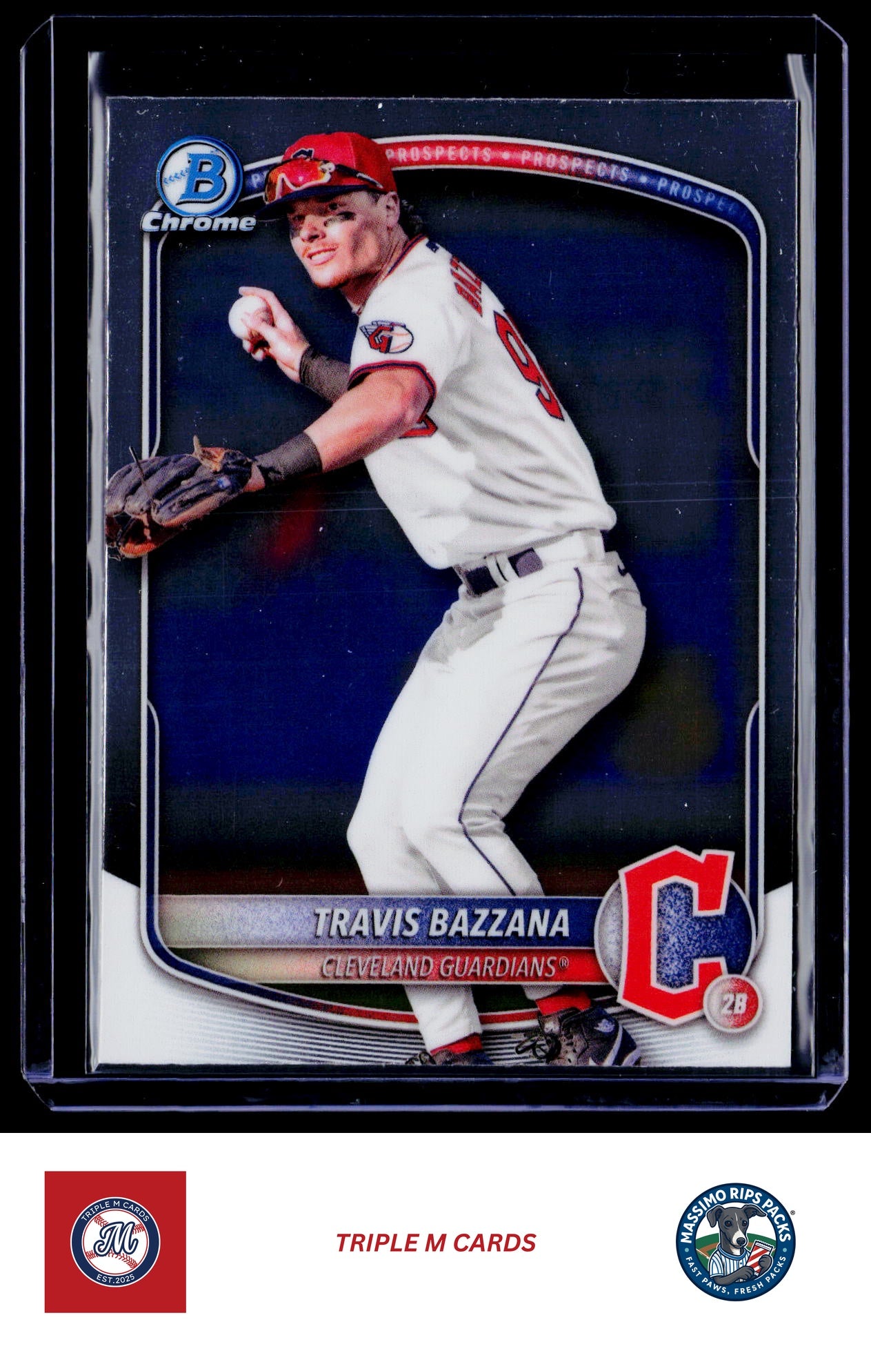 2025 Bowman #BCP-131 Travis Bazzana Chrome Prospects