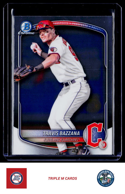2025 Bowman #BCP-131 Travis Bazzana Chrome Prospects