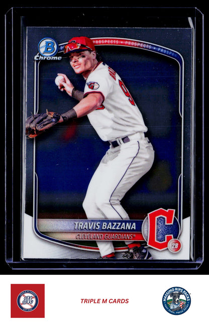 2025 Bowman #BCP-131 Travis Bazzana Chrome Prospects