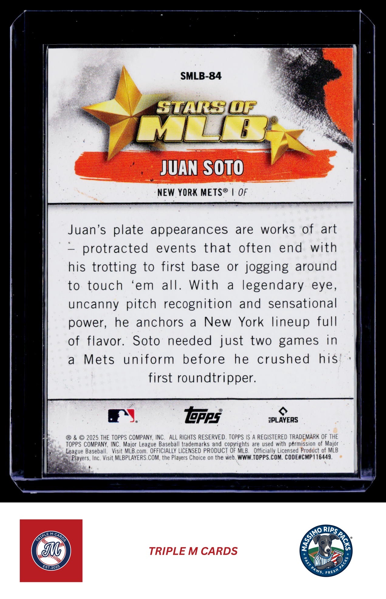 2025 Topps Update #SMLB-84 Juan Soto Stars of MLB