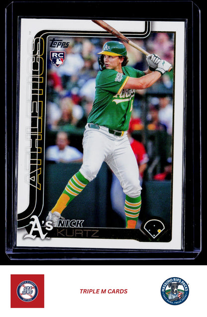 2025 Topps Update #US201 Nick Kurtz