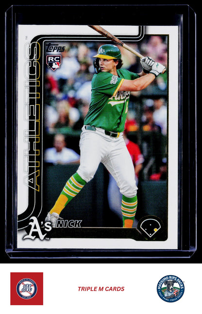 2025 Topps Update #US201 Nick Kurtz