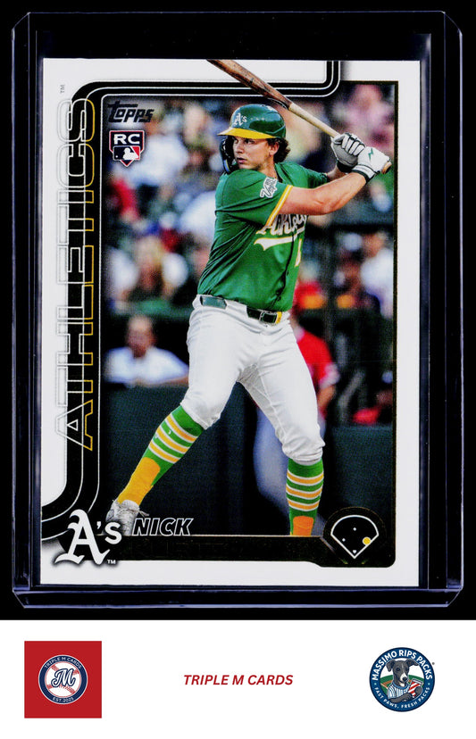 2025 Topps Update #US201 Nick Kurtz