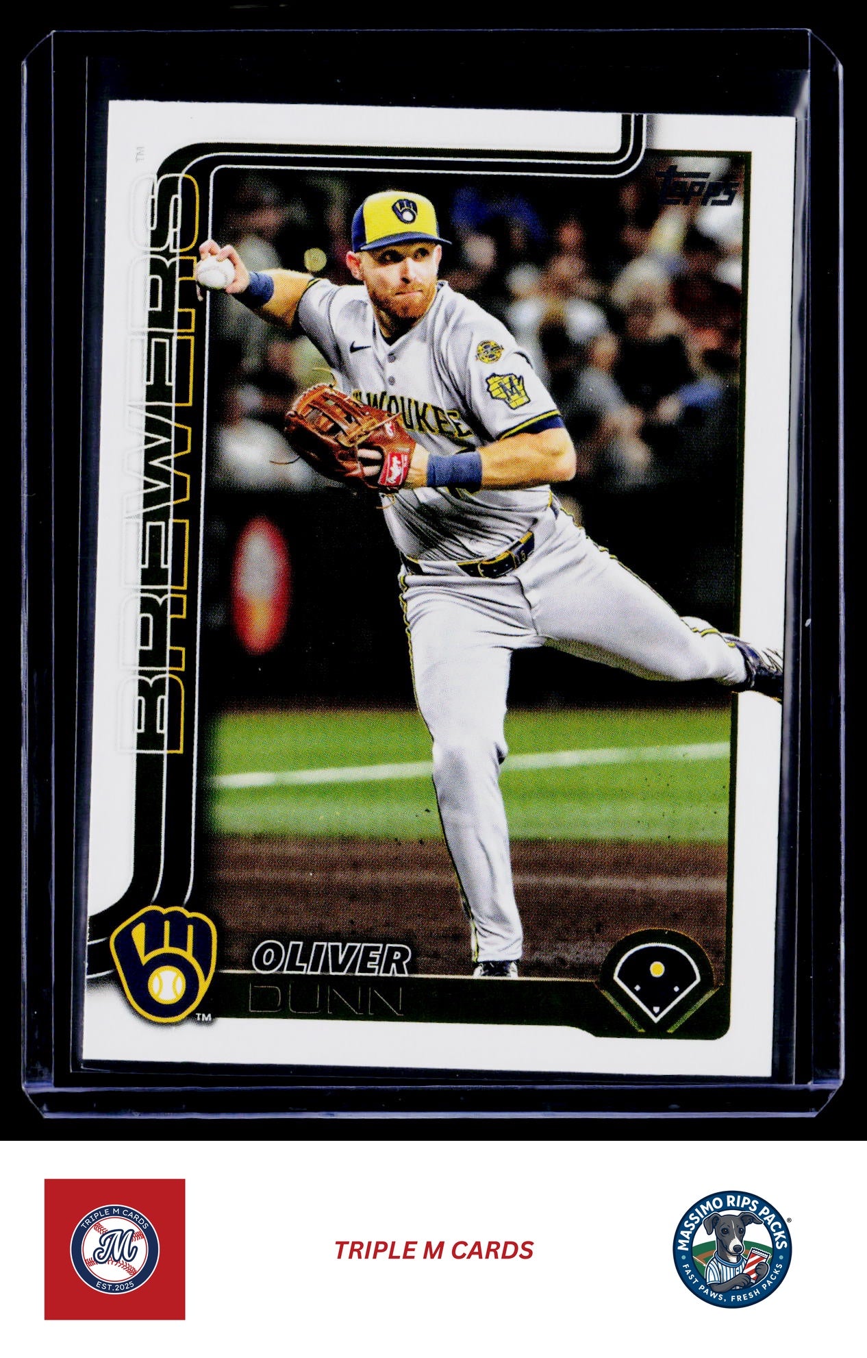 2025 Topps Update #US169 Oliver Dunn