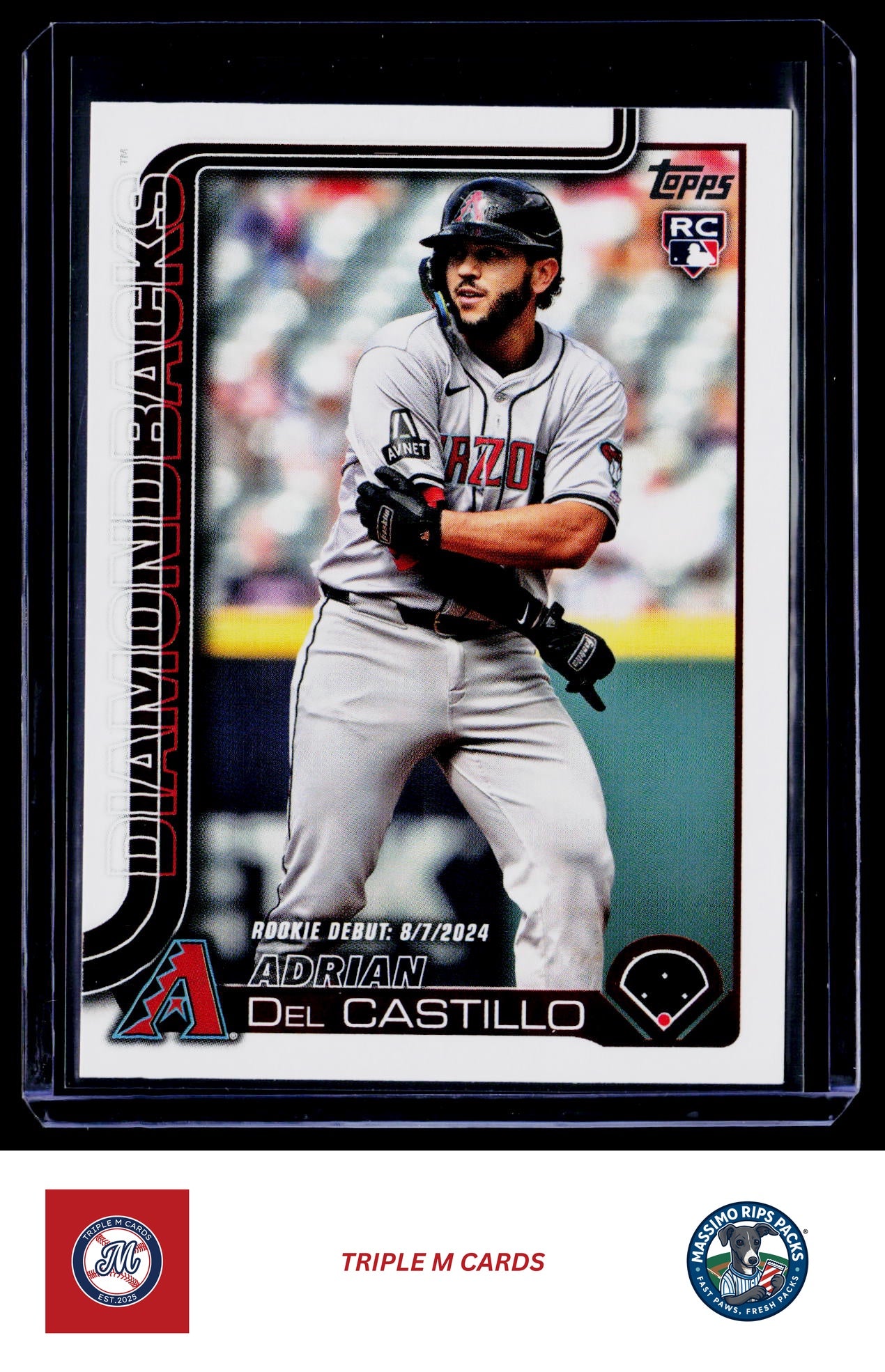 2025 Topps Update #US267 Adrian Del Castillo
