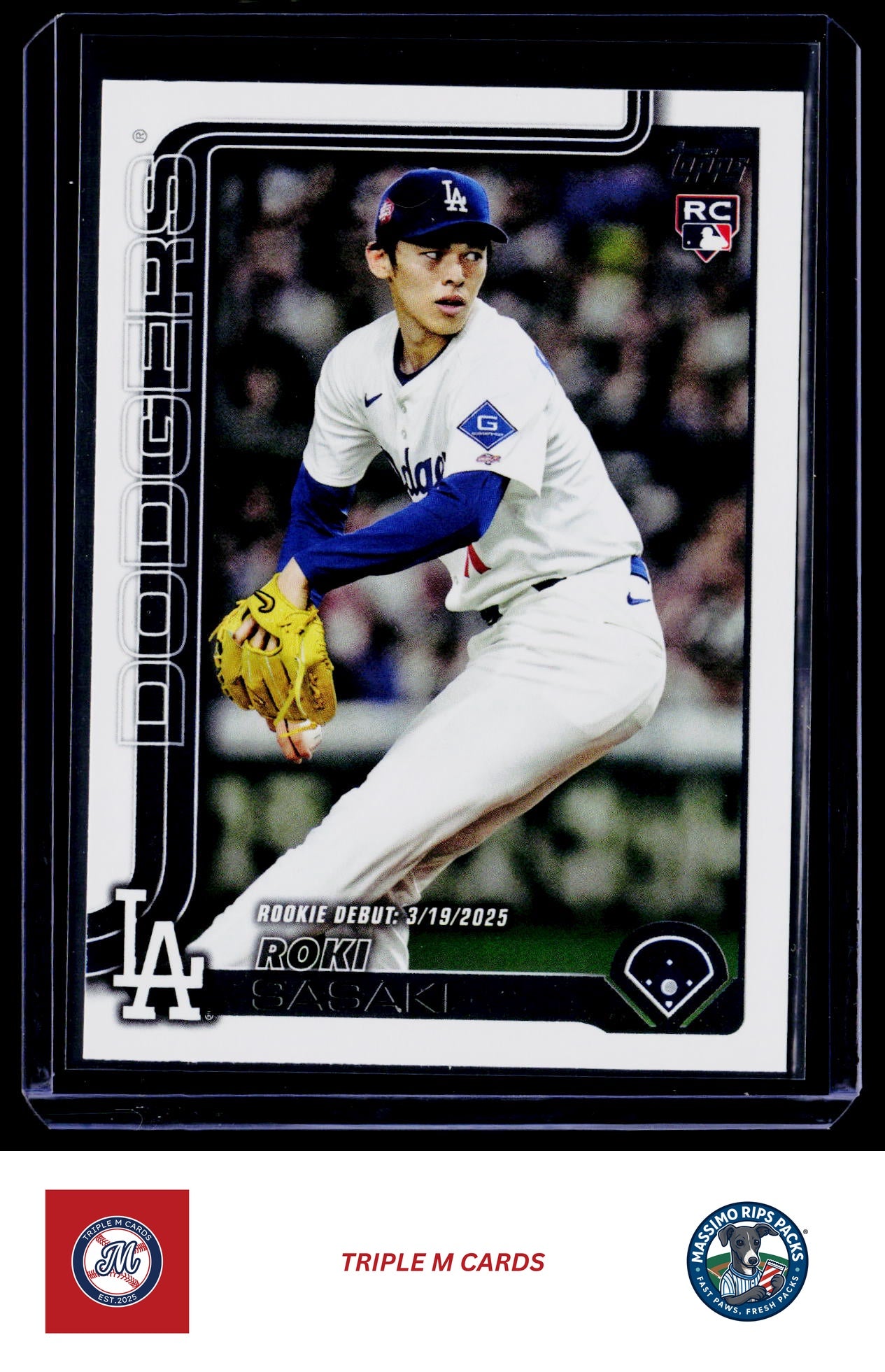 2025 Topps Update #US199 Roki Sasaki