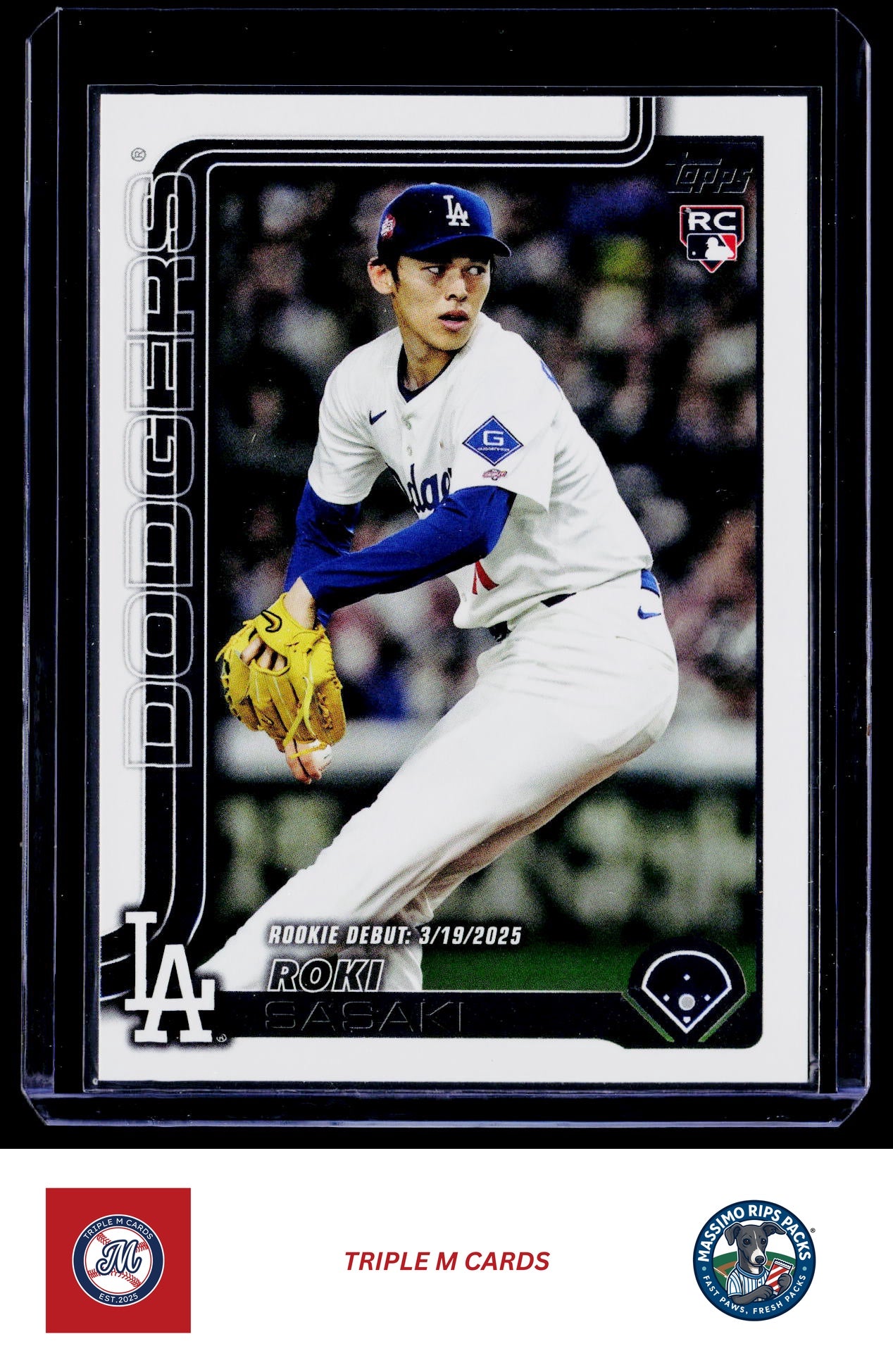 2025 Topps Update #US199 Roki Sasaki