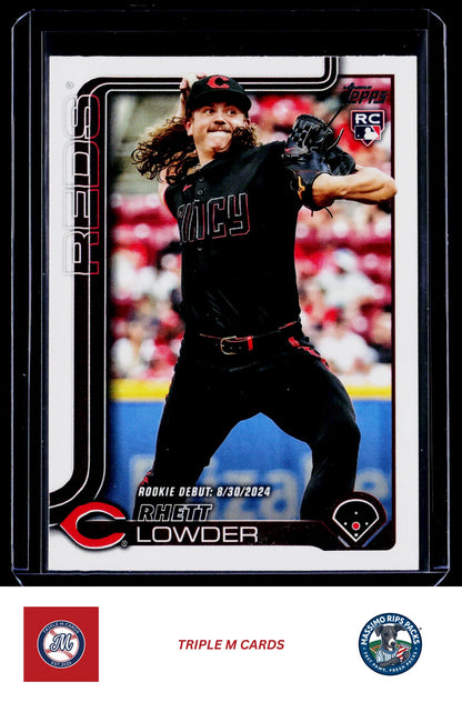 2025 Topps Update #US318 Rhett Lowder