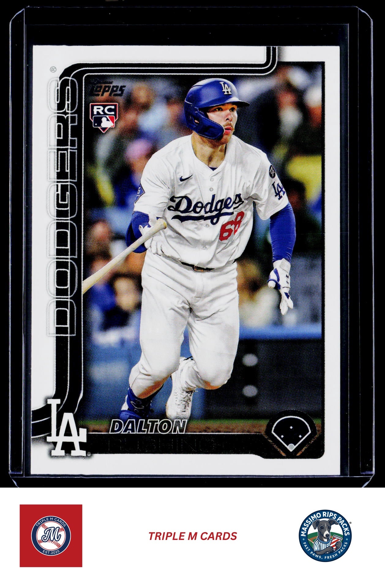 2025 Topps Update #US38 Dalton Rushing