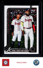 2025 Topps Update #US229 Power In Pairs (Marcell Ozuna / Ozzie Albies)