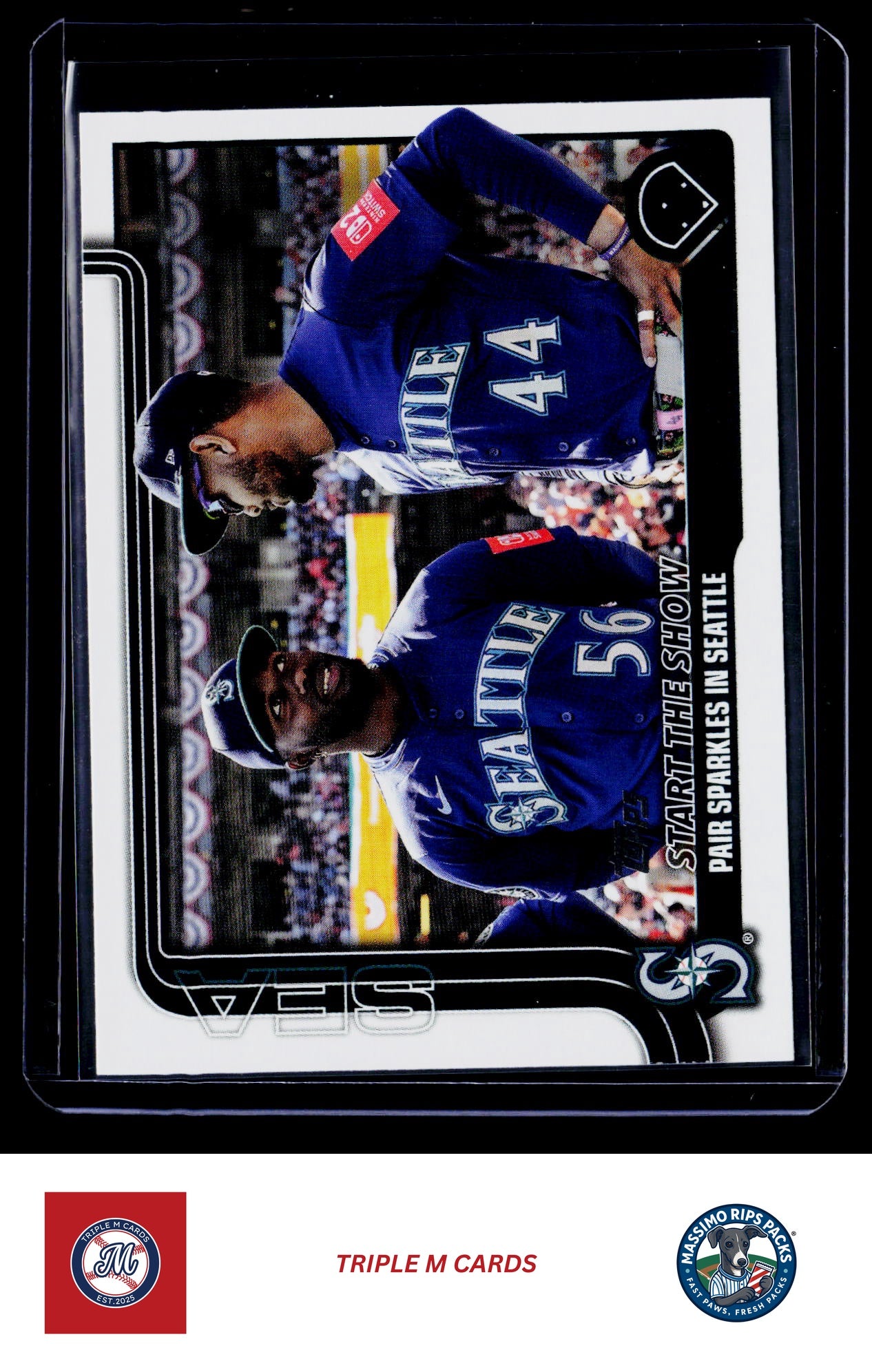 2025 Topps Update #US244 Start The Show (Julio Rodríguez / Randy Arozarena)