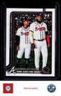 2025 Topps Update #US229 Power In Pairs (Marcell Ozuna / Ozzie Albies)
