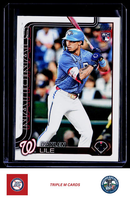 2025 Topps Update #US172 Daylen Lile