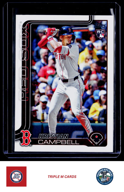 2025 Topps Update #US1 Kristian Campbell