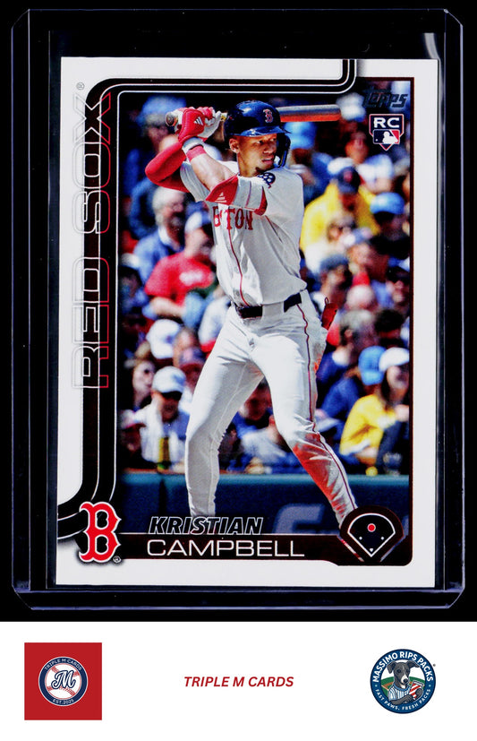 2025 Topps Update #US1 Kristian Campbell
