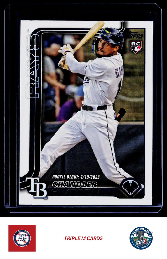 2025 Topps Update #US349 Chandler Simpson