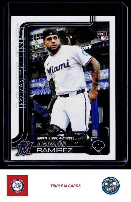 2025 Topps Update #US332 Agustín Ramírez