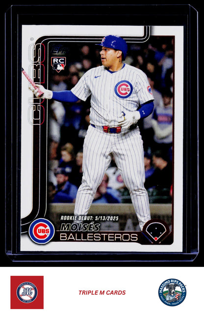 2025 Topps Update #US236 Moisés Ballesteros