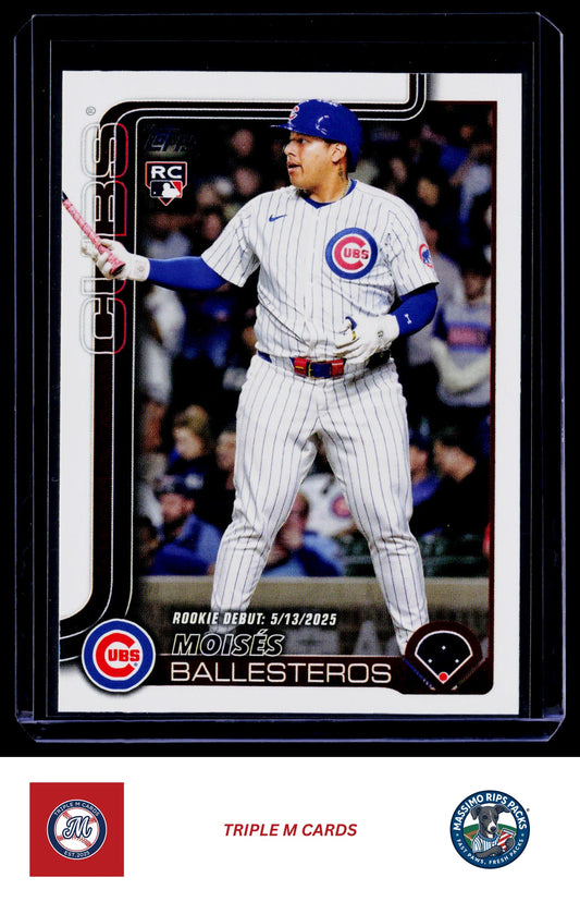 2025 Topps Update #US236 Moisés Ballesteros