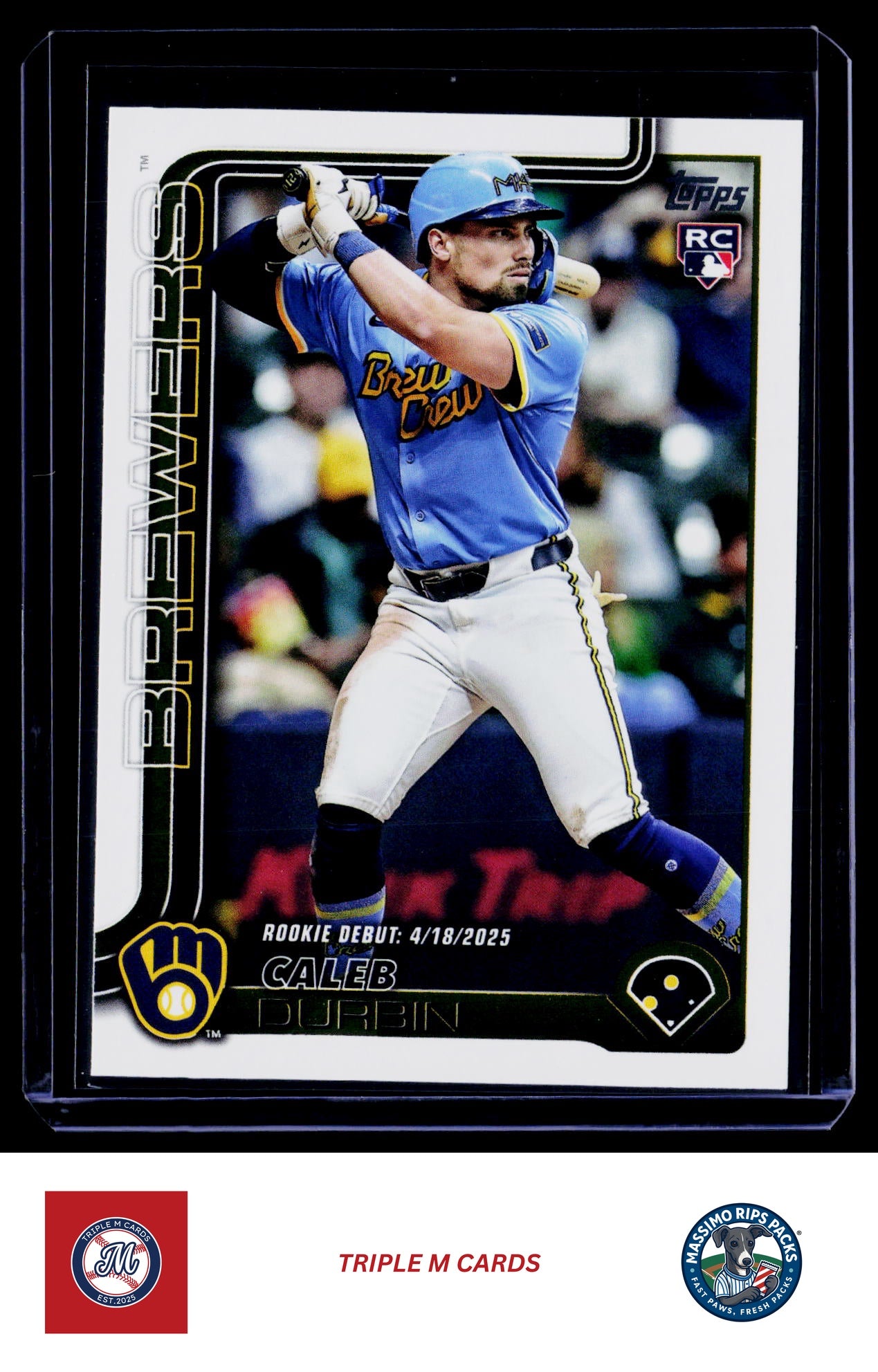 2025 Topps Update #US59 Caleb Durbin