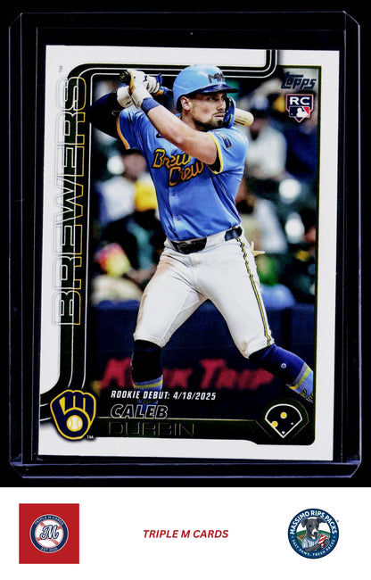 2025 Topps Update #US59 Caleb Durbin