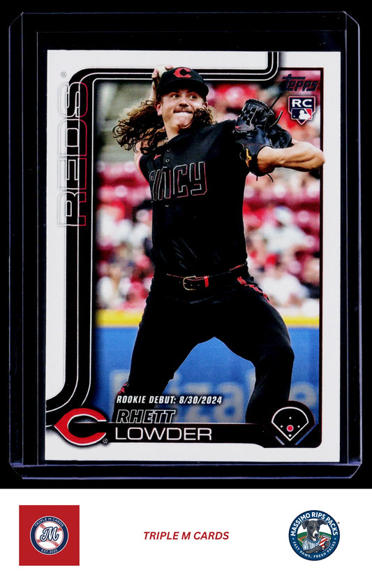 2025 Topps Update #US318 Rhett Lowder