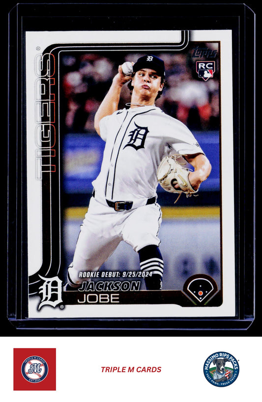 2025 Topps Update #US193 Jackson Jobe