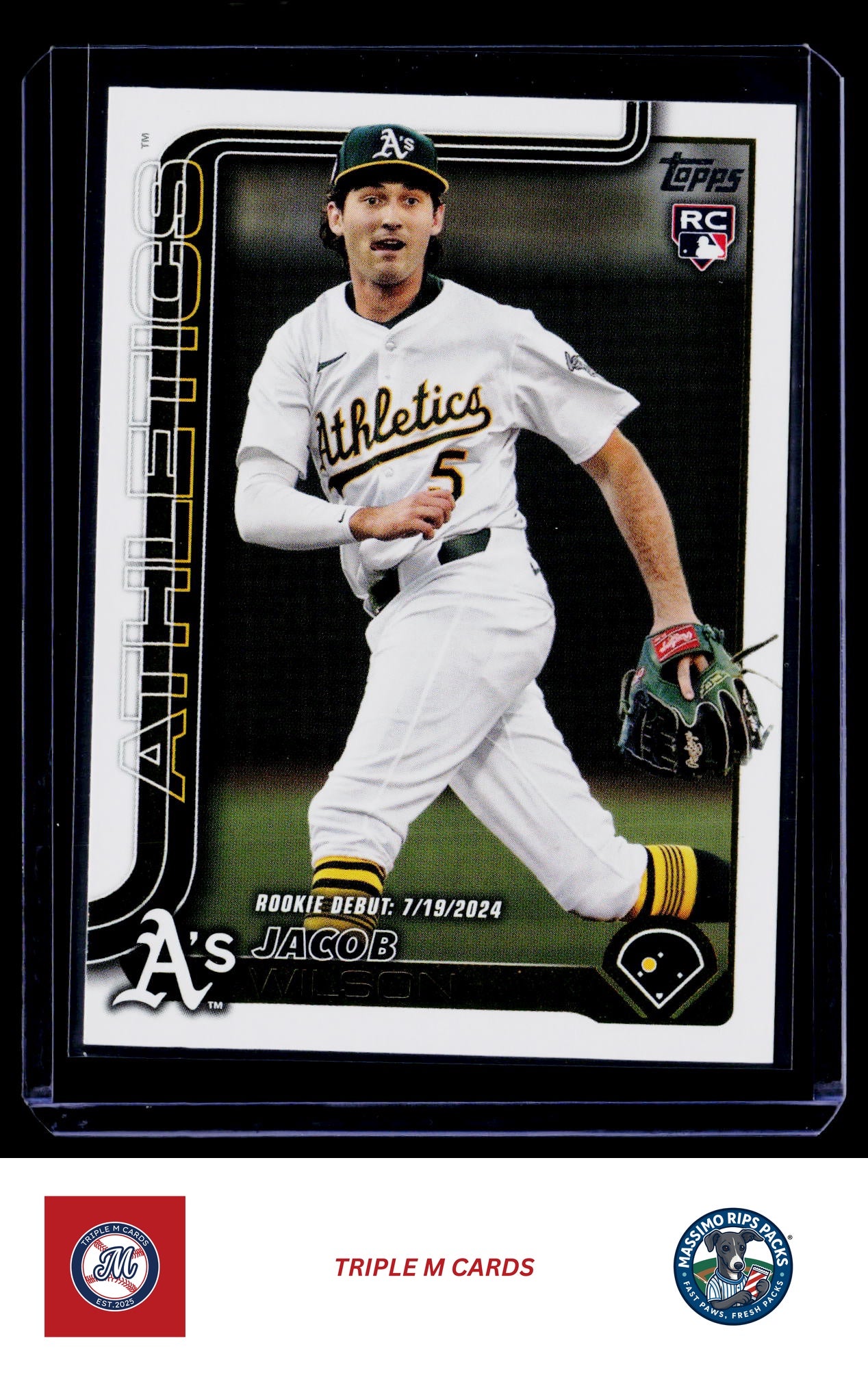 2025 Topps Update #US180 Jacob Wilson