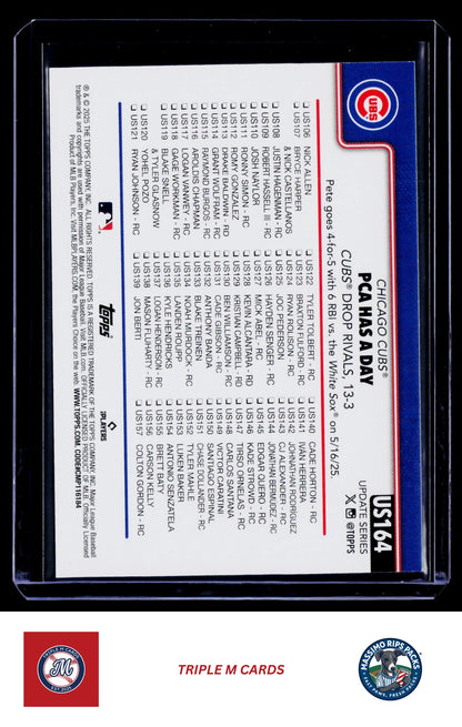 2025 Topps Update #US164 PCA Has A Day