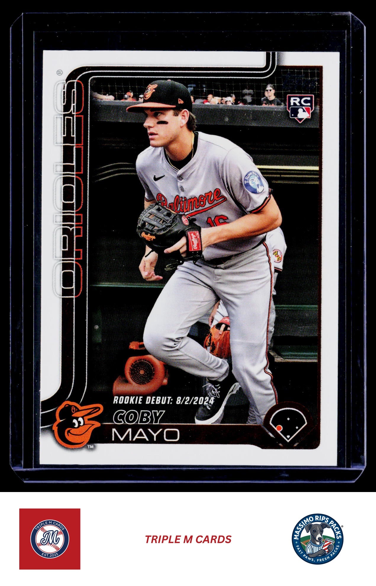 2025 Topps Update #US282 Coby Mayo