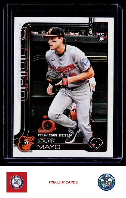2025 Topps Update #US282 Coby Mayo