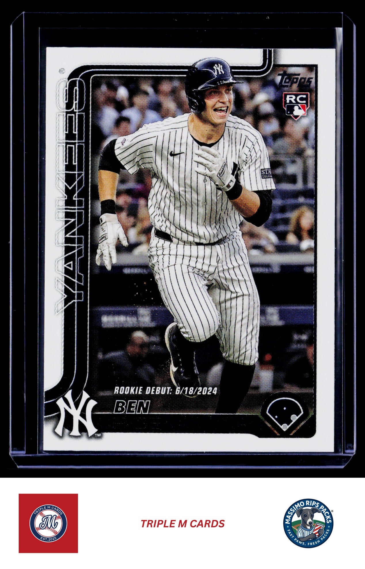 2025 Topps Update #US25 Ben Rice