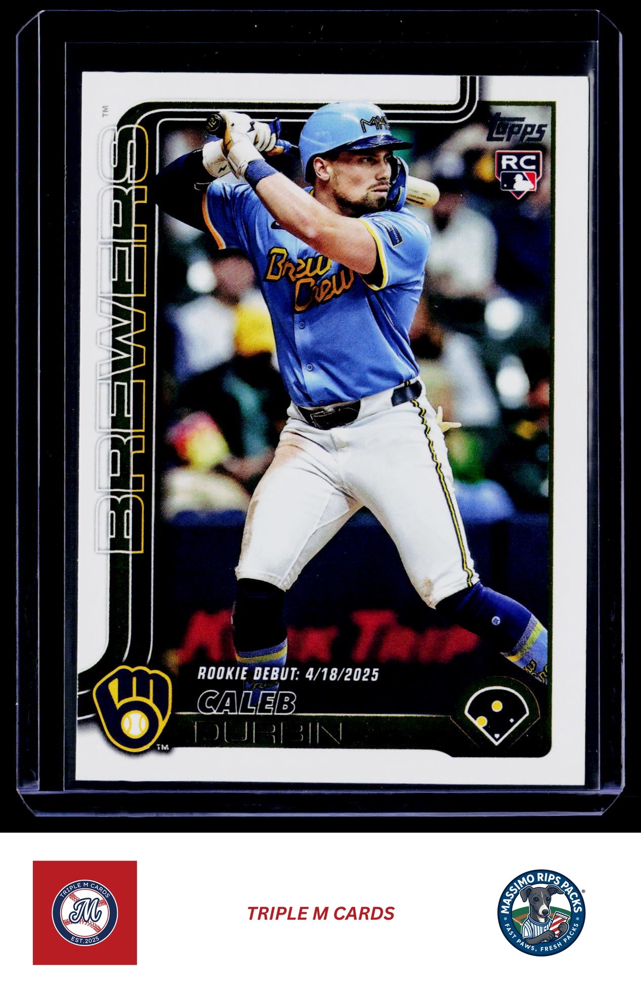 2025 Topps Update #US59 Caleb Durbin
